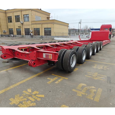 Buono Tri-Axle 40FT 20FT contenitore piatto 60 tonnellate rimorchio camion per le vostre esigenze