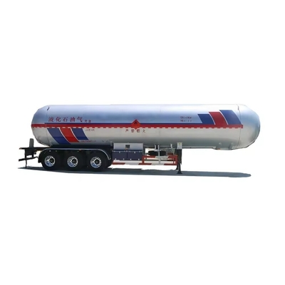 3 assi personalizzare 4 vano Gas Fuel Tanker Semi rimorchio per il trasporto pesante