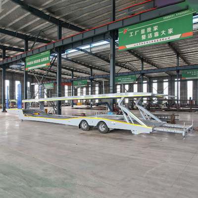 Personalizzazione 3 assi Car Carrier Trasporto Carrying Semi-trailer richiesta personalizzata