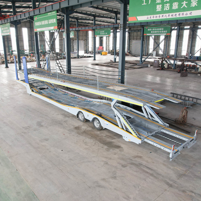 Personalizzazione 3 assi Car Carrier Trasporto Carrying Semi-trailer richiesta personalizzata