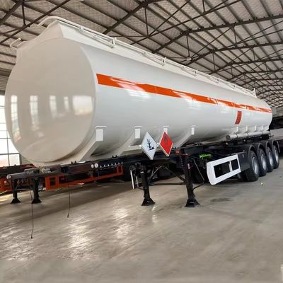 45m3 Camione con serbatoio di carburante Semi-remorco con valvola API azionata dall'aria e certificazione ISO9001