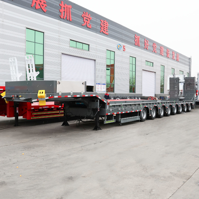 13000x2500-3000x1650mm 60 tonnellate 100 tonnellate 12 ruote letto basso lowboy semirimorchio letto basso