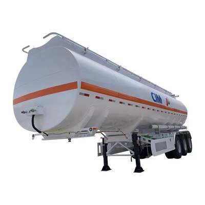45000 litri di stainless steel fuel tank semi-remorco per camion da 3 assi di trasporto di benzina e olio