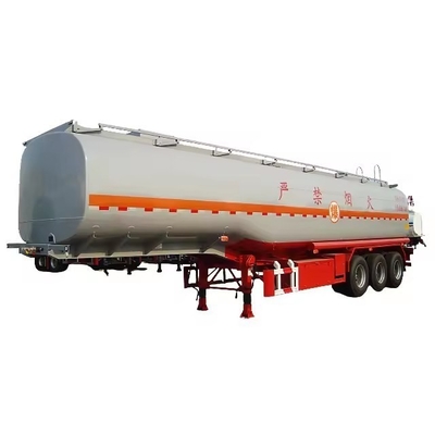 45000 litri di stainless steel fuel tank semi-remorco per camion da 3 assi di trasporto di benzina e olio