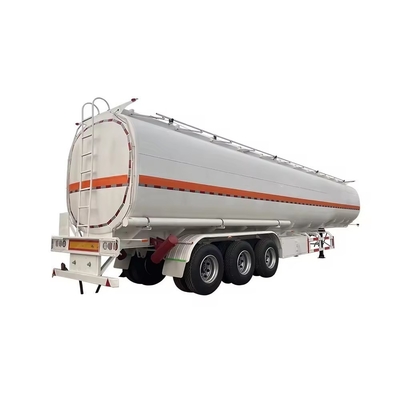 45000 litri di stainless steel fuel tank semi-remorco per camion da 3 assi di trasporto di benzina e olio