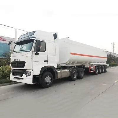 12 pneumatici di alluminio cisterna di carburante semirimorchio per petrolio greggio benzina diesel e altro