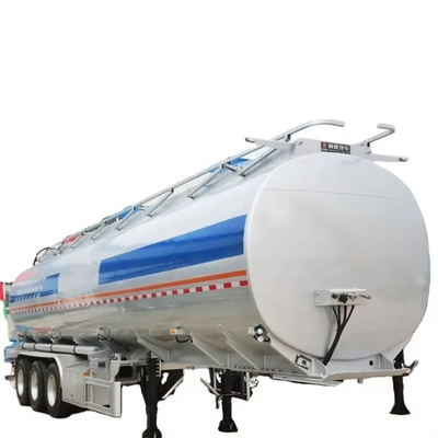 12 pneumatici di alluminio cisterna di carburante semirimorchio per petrolio greggio benzina diesel e altro