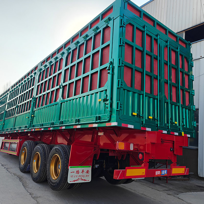3 assi di trasporto stacco recinzione di carico dump truck semirimorchio con e 13000*2500*3250mm
