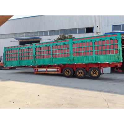 3 assi 30 tonnellate di recinzione di carico pesante camion rimorchi rimorchi a caduta di parete laterale semirimorchio