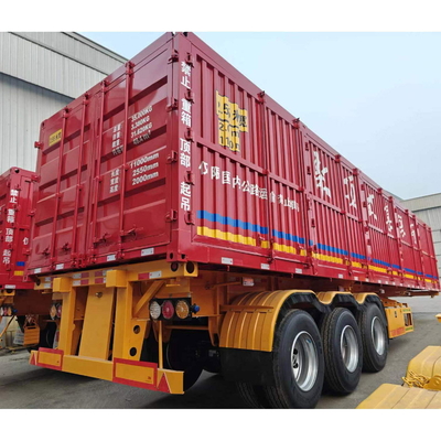 13000*2500*3250mm Top Stake Fence Cargo Livestock Semi-trailer con collo d'oca Durable