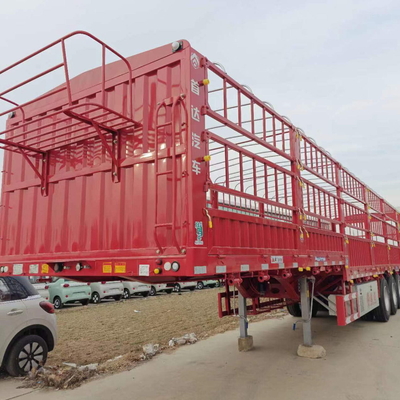 13000*2500*3250mm Top Stake Fence Cargo Livestock Semi-trailer con collo d'oca Durable
