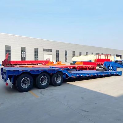 Semi-remorchi piatti per container BPW/Fuwa da 20 FT o 40 FT con asse e sistema chiudibile